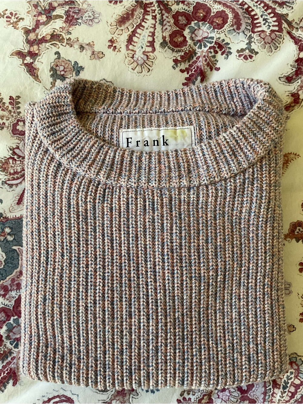 Frank & Eileen Montecito sweater pink and blue marl - Picture 7 of 16